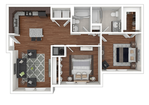 a floor plan of the acadia